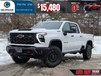 2026 Chevrolet Silverado 2500HD ZR2 Duramax 66L V8 Turbo