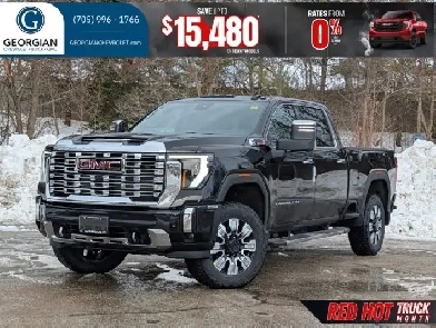 2026 GMC Sierra 2500HD Denali Snow Plow PrepCamper Pkg