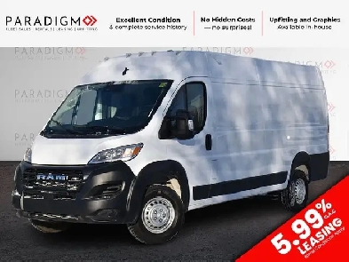 2025 Dodge Ram ProMaster 3500 159 HIGH ROOF EXT LOW KM