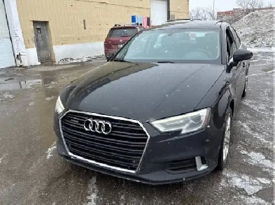 2017 AUDI A3  AWD  LOW KM  NO ACCIDENTS 20T QUATTRO PREMIUM