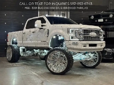2021 Ford Super Duty F350 SRW Limited  SEMA Build  Marble