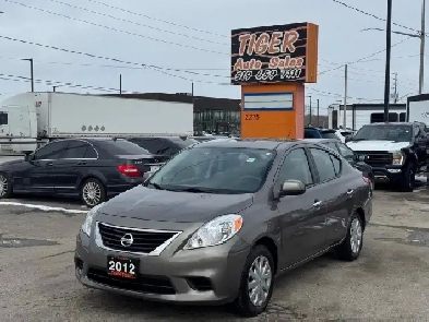 2012 Nissan Versa SV SEDAN 4 CYL AUTO ONLY 70KMS CERTIFIED