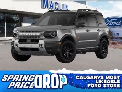 2026 Ford Bronco Sport BADLANDS  SASQUATCH BADLANDS PACKAGE