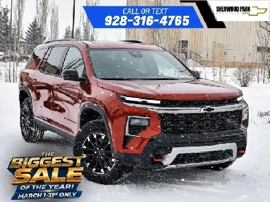 2026 Chevrolet Traverse Z71 Image# 1