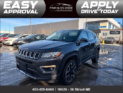 2018 Jeep Compass Limited 4x4  No Reported Accidents Low Milea