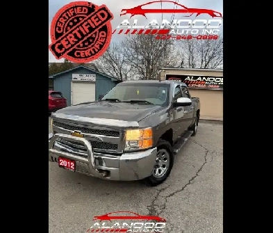 2012 Chevrolet Silverado 1500 4x4 Crew Cab 575 ft box 1435 in