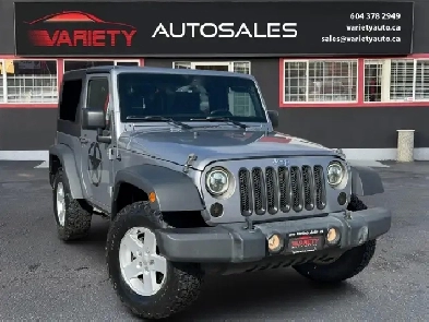 2018 Jeep Wrangler JK Sport 4x4 2Door  Automatic  4x4  Adve