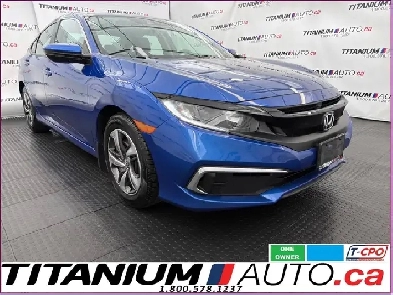 2020 Honda Civic LXOne OwnerNew TiresAdvanced Driver Assist S