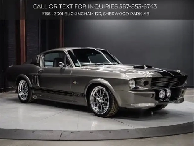 1967 Ford Mustang Eleanor GT500E  Detroit Speed Eng Chassis