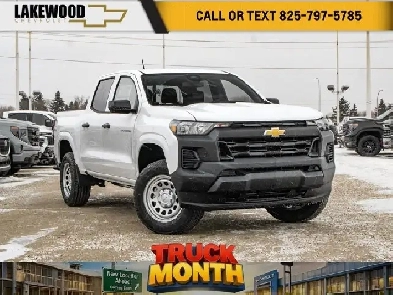 2026 Chevrolet Colorado 4WD Work Truck