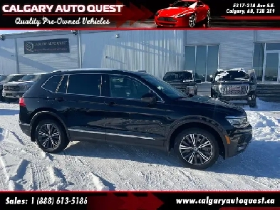 2018 Volkswagen Tiguan Highline 4MOTIONAWD7PASSENGERFULLY E