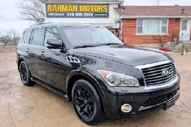 2011 Infiniti QX56 4WD  8seater  Sunroof  Heated seats