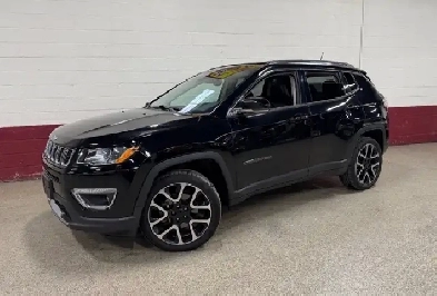 2019 Jeep Compass Limited 4x4  PANOROOF  HEATED SEATS  STEER