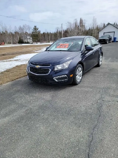 2015 Chevy Cruze LT turbocharged Image# 1