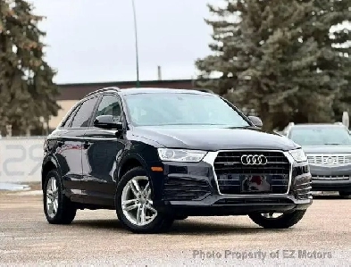 2018 Audi Q3 QUATTROKOMFORTONE OWNER 63707 KMS CERTIFIED