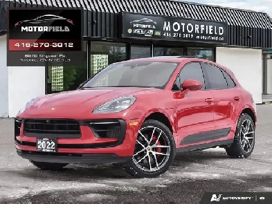 2022 Porsche Macan S AWD Premium PKG Plus BOSE Surround 20 W