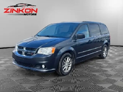 2014 Dodge Grand Caravan CREW  CLEAN CARFAX  LEATHER  BACKUP