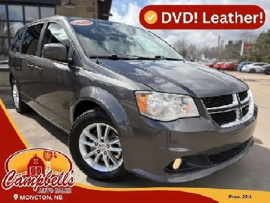 2018 Dodge Grand Caravan CVPSXT DVD Leather Power Sliding