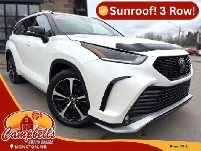 2021 Toyota Highlander XSE Sunroof 3 Row 7 Passenger