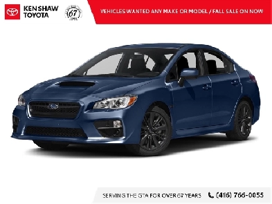 2016 Subaru WRX NICE LOW KM