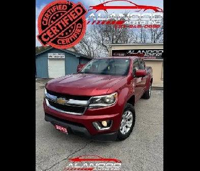 2015 Chevrolet Colorado LT 4x4 Crew Cab 6 ft box Certified