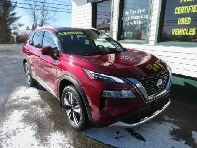 2023 Nissan Rogue Platinum AWD  NAVI  HUD  PANO ROOF  LEATHE