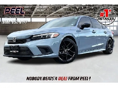 2022 Honda Civic Sedan Sport  Heated Seats  Sunroof  SafetyTe