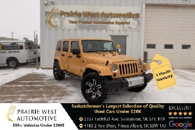 2013 Jeep Wrangler Unlimited Sahara 4WD  No Reported Accidents