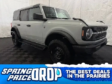 2026 Ford Bronco BIG BEND  BLACK APPEARANCE PACKAGE  TOW HOOKS