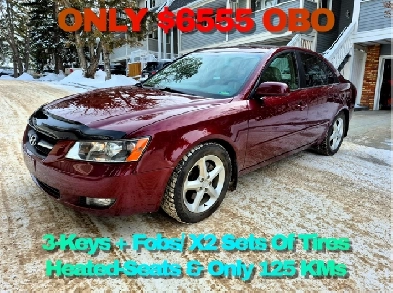 07 Hyundai Sonata V6 SEL Mint  Only 125KMs