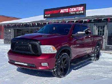 2011 RAM 1500 SPORT CREW CAB  57L HEMI V8  4X4  194324 KM