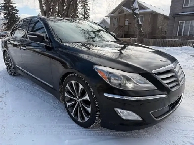 2012 Hyundai Genesis RSpec V8  Black on Black