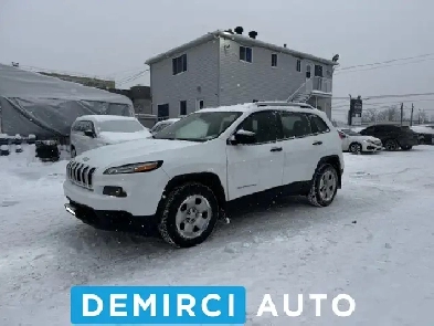 2016 Jeep Cherokee SportAWDCERTIFIEECAMERASIEGES CHAUF