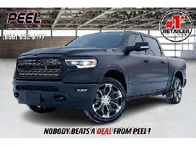 2022 Ram 1500 Limited  Matte Black Wrap  Tow Pkg  4X4