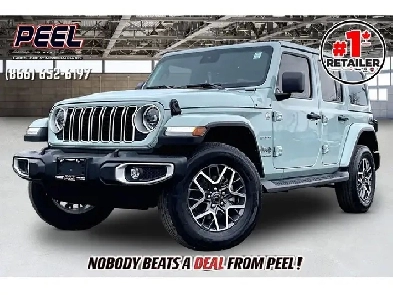 2024 Jeep Wrangler Sahara V6  Heated Seats  Side Steps  4X4