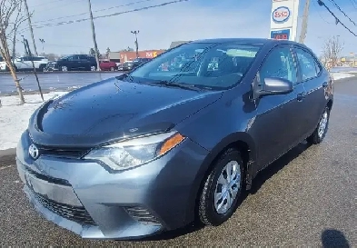 Excellent Corolla2014 Low KM Remote Starter No Accident  No Rust Image# 1