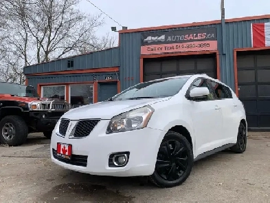2009 VIBE Toyota Matrix 1 Owner Low kms Certified