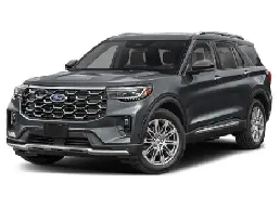 2026 Ford Explorer PLATINUM  23L wLUX LEATHER PKG  2nd ROW C
