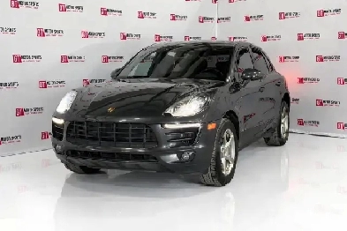 2017 Porsche Macan MACAN S  PANO ROOF  30L V6  340HP
