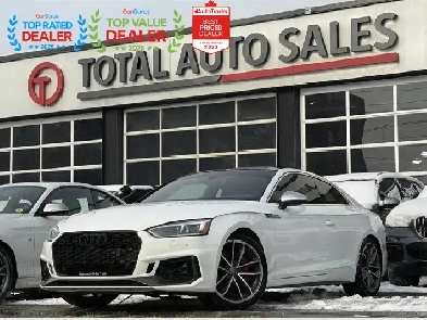 2018 Audi S5 Coupe TECHNIK SLINE  BO  RED LEATHER  LOADED