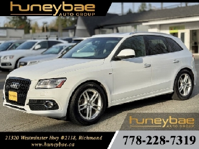 2015 Audi Q5 20T S LINE  No Accidents  Good Service History