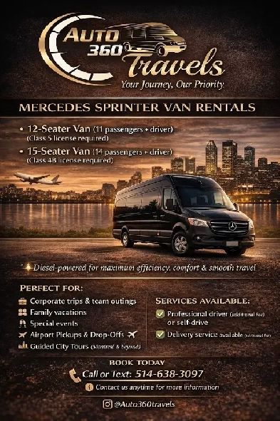 SPRINTER VAN RENTAL