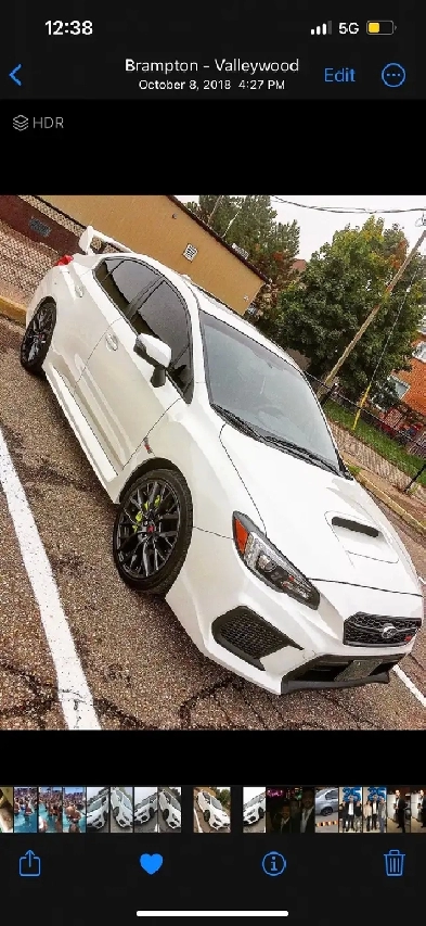 2019 Subaru Impreza WRX STI Sport Tech   Wing