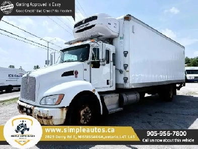2012 KENWORTH T370 AUTOMATIC - REEFER BOX TRUCK WITH TAILGATE Image# 1