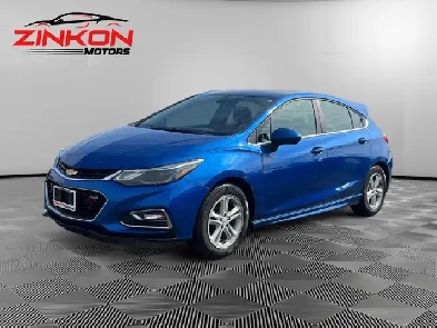 2017 Chevrolet Cruze LT  BACKUP CAM  SUNROOF  CARPLAY  BLU