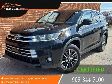 2019 Toyota Highlander AWD XLE 8 Passenger Navi