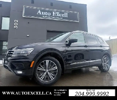 2018 VOLKSWAGEN TIGUAN HIGHLINE  SUNROOF  LEATHER SEATS  NAV