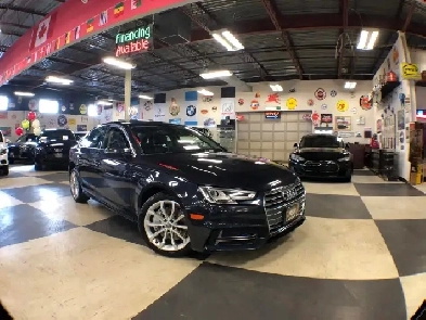 2018 Audi A4 PROGRESSIV AWD LEATHER P/SUNROOF P/START CAMERA Image# 1