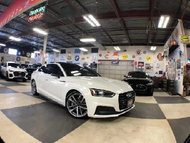 2019 Audi A5 PROGRESSIV S-LINE AWD LEATHER PAN/ROOF NAVI CAMERA Image# 1