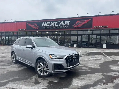 2021 Audi Q7 KOMFORT AWD 7 PASS NAV LEATHER PAN/ROOF B/SPOT CAM Image# 1